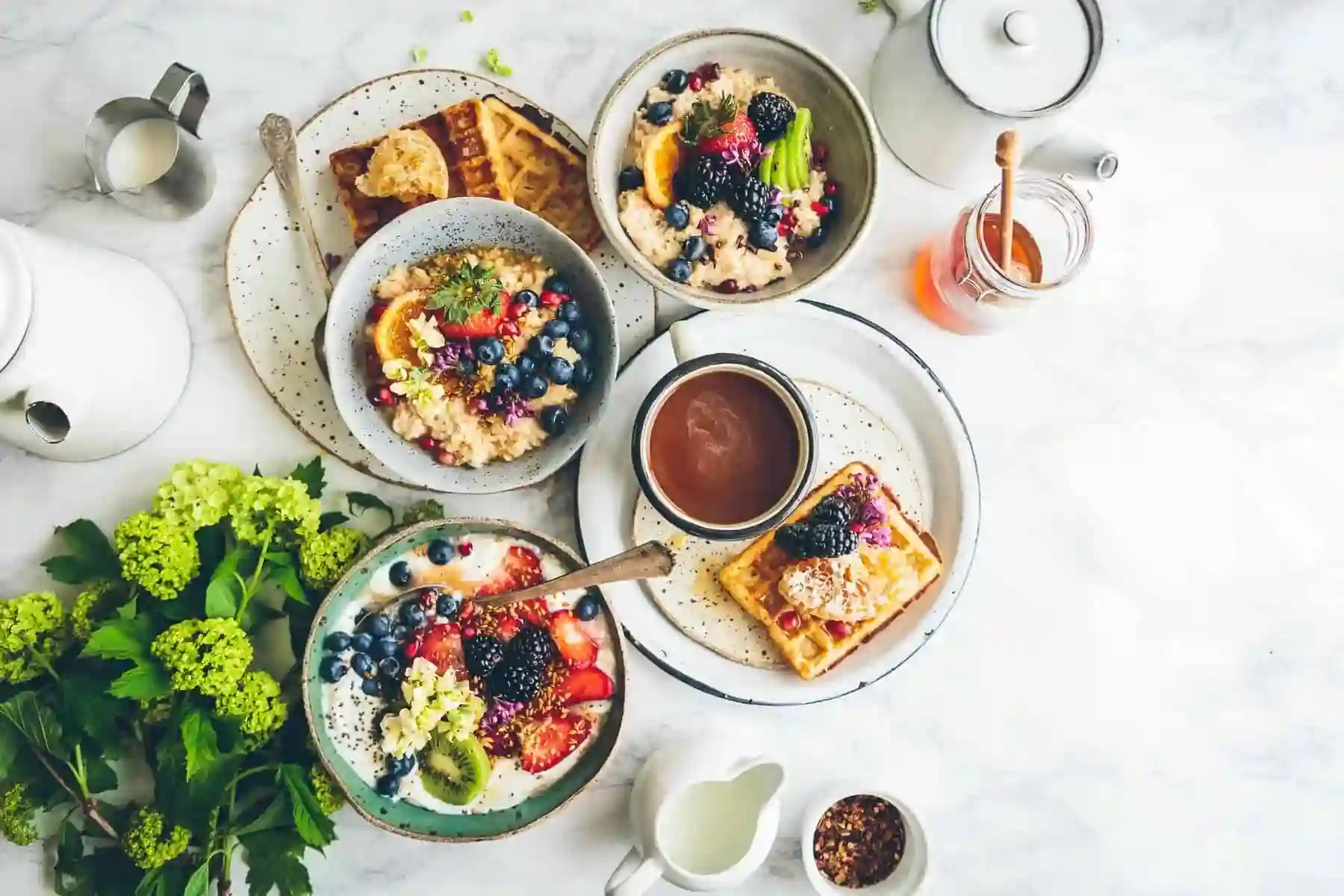 Bright and colorful food styling by Brooke Lark showcasing a vibrant and healthy meal.